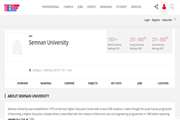 رتبه دانشگاه سمنان در رتبه‌بندی آسیایی مؤسسه تایمز ارتقاء یافت 