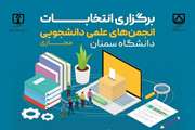 برگزاری انتخابات انجمن های علمی دانشجویی دانشگاه سمنان 