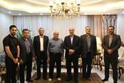 دیدار مسئولان دانشگاه سمنان با ایثارگر دوران دفاع مقدس به مناسبت سوم خرداد 